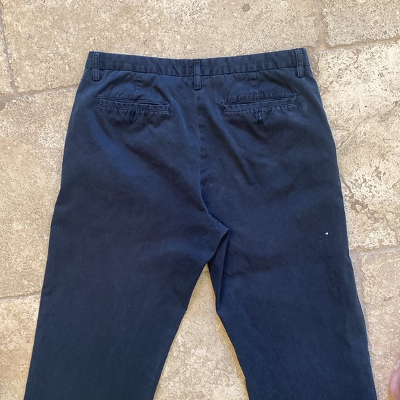 BANANA REPUBLIC FLAT-FRONT CHINO PANTS Size 36x32 - Picture 5 of 7